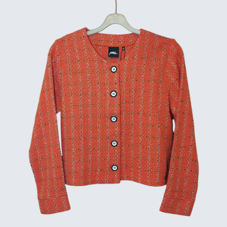 Σακάκι κουμπωτό χωρίς γιακά Marigold