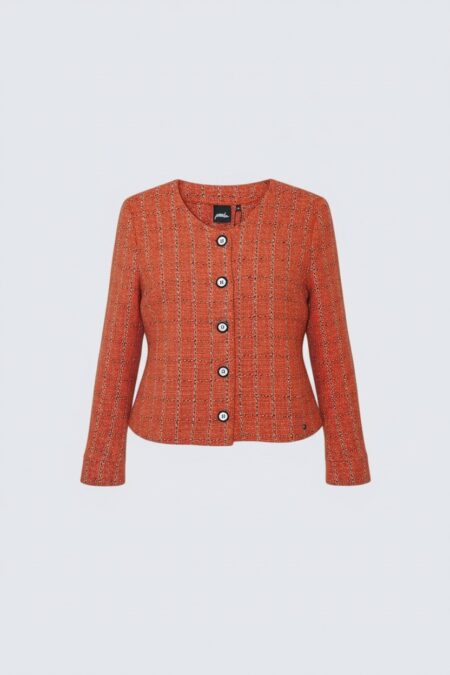 Σακάκι κουμπωτό χωρίς γιακά Marigold