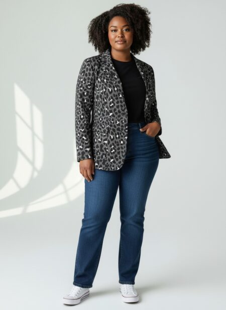 Σακάκι χωρίς κουμπιά / Leop