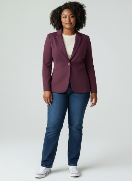 Σακάκι με κουμπί Amaranth