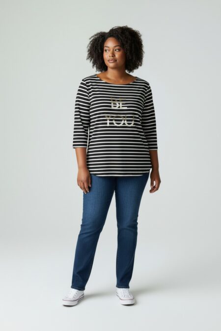 Μπλούζα με μανίκι 3/4 - Be you